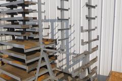 Machines Used | Material Racking, 11-Shelves