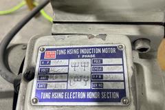 Bench-Top Surface Grinder with Work Light and Stand.