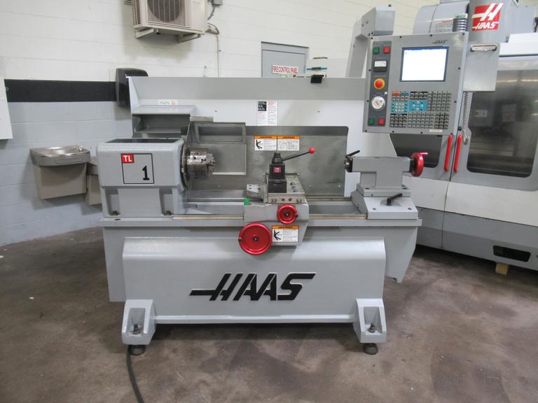 Haas TL1 CNC Toolroom Lathe with Quick Change Tool Post, Tailstock, 8