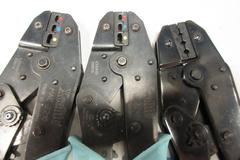 Assorted Crimpers: Berg, Tyco, Xcelite, ETE & Amp