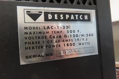 Machines Used | Despatch Model LAC-1-33 500 Degree F Electric Oven ...