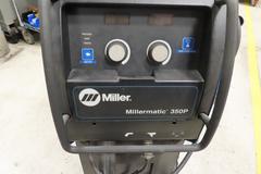 MillerMatic 350P Mig Welder Built-In Wire Feed, With Python Torch, Cart 300Amp, 60% Duty Cycle with Cart