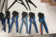 Assorted Crimpers: Berg, Tyco, Xcelite, ETE & Amp