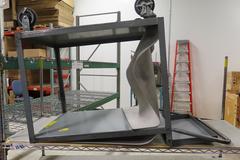 Machines Used | Eagle 4-Tier Rolling Wire Rack with Contents of Steel Cart