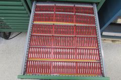 Deltronic Portable Pin Gauge Cabinet with Pin / Plug Gauges