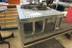 20" x 15" Vacuum Chuck with 5-1/2" Removable Risers and Pierson Workholding Vacuum Power Unit