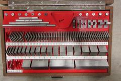 Starrett Webber Square Gage Block Set, .050" to 4" with Case