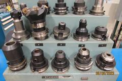 CAT40 Tool Holders with Metal Tool Holder Rack (20) 