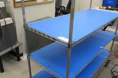 Machines Used | Rolling Metro Rack with ESD COvers