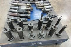 CV 50 Taper Tool Milling Holders With Miscellaneous Tooling, 35 pcs.