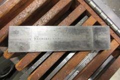 6" and Larger Parallels with (3) Racks.  Many Anton Brand