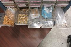 Hundreds of Assorted Connectors with Organizer