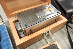 Misc Inspection: Haimer Centro 3D taster, B&S 2-1/2" x 5" Mag Chuck, Mold Finish Comparison Kit, 6" Height Gage, Torque Driver and More