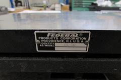 Federal TE-20 Steel Work Table with Precision Leveling, 8.5" x 8"