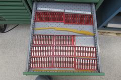 Deltronic Portable Pin Gauge Cabinet with Pin / Plug Gauges