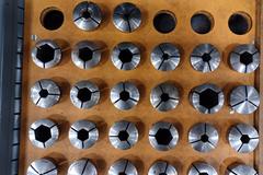 Square and Hex 5C Collets Assorted