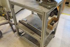Bosch Portable Aluminum Work Bench with Reed 4" Bench Vise