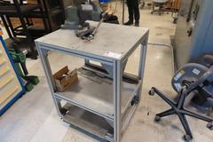 Bosch Portable Aluminum Work Bench with Reed 4" Bench Vise