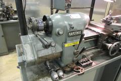 Hardinge HLV-H Toolroom Lathe with Accurite DRO , Taper Attachment, Steady Rest, Collets, Tool Post