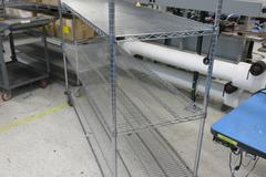 Machines Used | Metro 3-Tier Rolling Rack
