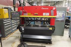 Amada RG-50 50 Ton CNC Hydraulic Press Brake with NC9-EXII Control 