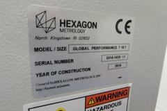 Hexagon Global Performance 7.10.7 Direct Computer Controlled Coordinate Measuring Machine (CMM)