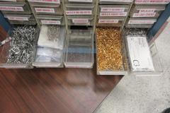 Hundreds of Assorted Connectors with Organizer