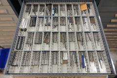 Stanley Vidmar 17-Drawer Cabinet Packed with Drills, Taps, Dies, Metric Drills, Metric Taps and MORE