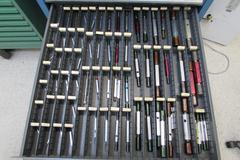 Vidmar Tool Cabinet wih Many Thread Gauges