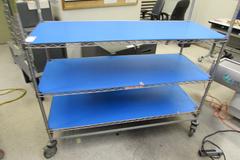 Machines Used | Rolling Metro Rack with ESD COvers