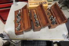 Machines Used | Rotobore Cutters, Straight Shank, in Wood Divider Boxes(4)