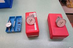 SPI and Interapid Dial Indicators in Cases