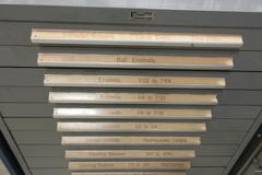 HUGE LOT OF PERISHABLE TOOLING WITH CABINET.  Separated, Labeled & On Pallet.  End Mills, Reamers, Drills, Radius Cutters, Inserts, Carbide and MUCH MORE.  DON"T MISS THIS!! 