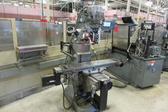 Bridgeport Series I Vertical Milling Machine with Acu-Rite 3 Axis DRO