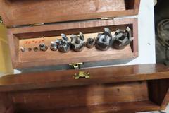Machines Used | Rotobore Cutters, Straight Shank, in Wood Divider Boxes(4)