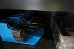 2-Door Metal Cabinet with Multi-Drawer Organizer and Contents of Small Parts, Work Holding, Triple Beam Balance and More