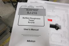Mitutoyo SJ-210 Surface Roughness Tester with Display Unit, Drive Unit, Calibration Stage, Reference Specimen and More