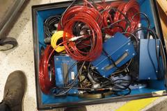 Large Lot of Pneumatic Drivers, Electric Drivers with Power Supplies and More.