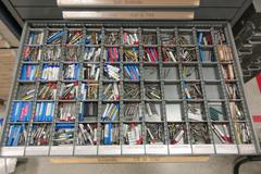 HUGE LOT OF PERISHABLE TOOLING WITH CABINET.  Separated, Labeled & On Pallet.  End Mills, Reamers, Drills, Radius Cutters, Inserts, Carbide and MUCH MORE.  DON"T MISS THIS!! 