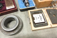Misc Inspection: Haimer Centro 3D taster, B&S 2-1/2" x 5" Mag Chuck, Mold Finish Comparison Kit, 6" Height Gage, Torque Driver and More