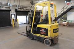 Hyster E40XM2S 3500lb Capacity Electric Fork Truck with Side Shift