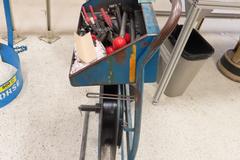 Banding Cart with Tools and Metal Banding Material