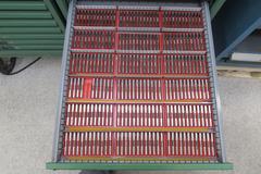 Deltronic Portable Pin Gauge Cabinet with Pin / Plug Gauges