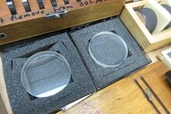 Inspection Tools Including Ring Gages, Magnification Scale, Angle Blocks, Optical Flats, Hamilton Double Sided Indicator, Boice Gage Fixtures and More