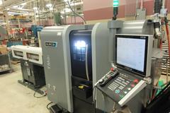 Hurco Tm6i CNC Turning Center with Max 5 CNC Control, LNS Quickload Servo 80 S2 Bar Feed, Tailstock - New 2020