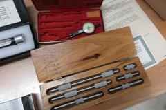 Inspection Items: Hardness Tester, Pressure Micrometers, Indicators, Parallels, and More