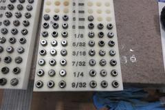 ER16 Collets, Assorted with Plastic Caddies. 