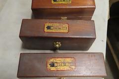 Machines Used | Rotobore Cutters, Straight Shank, in Wood Divider Boxes(4)