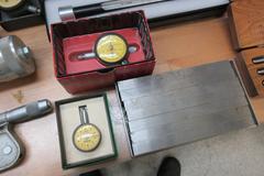 Inspection Items: Hardness Tester, Pressure Micrometers, Indicators, Parallels, and More