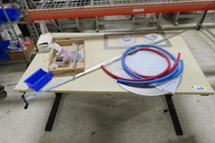 Hand Crank Adjustable Height Table